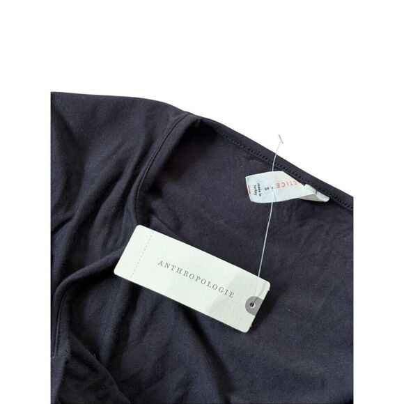 NEW Anthropologie The Daily Practice Robi Wrap Jumpsuit size S Black Athleisure - Picture 5 of 11